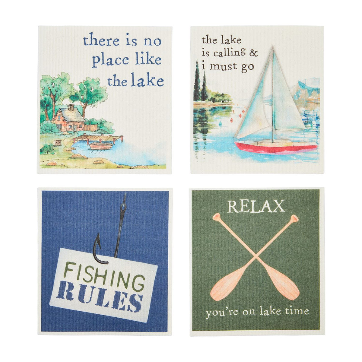 Lake Retreat Dishcloths