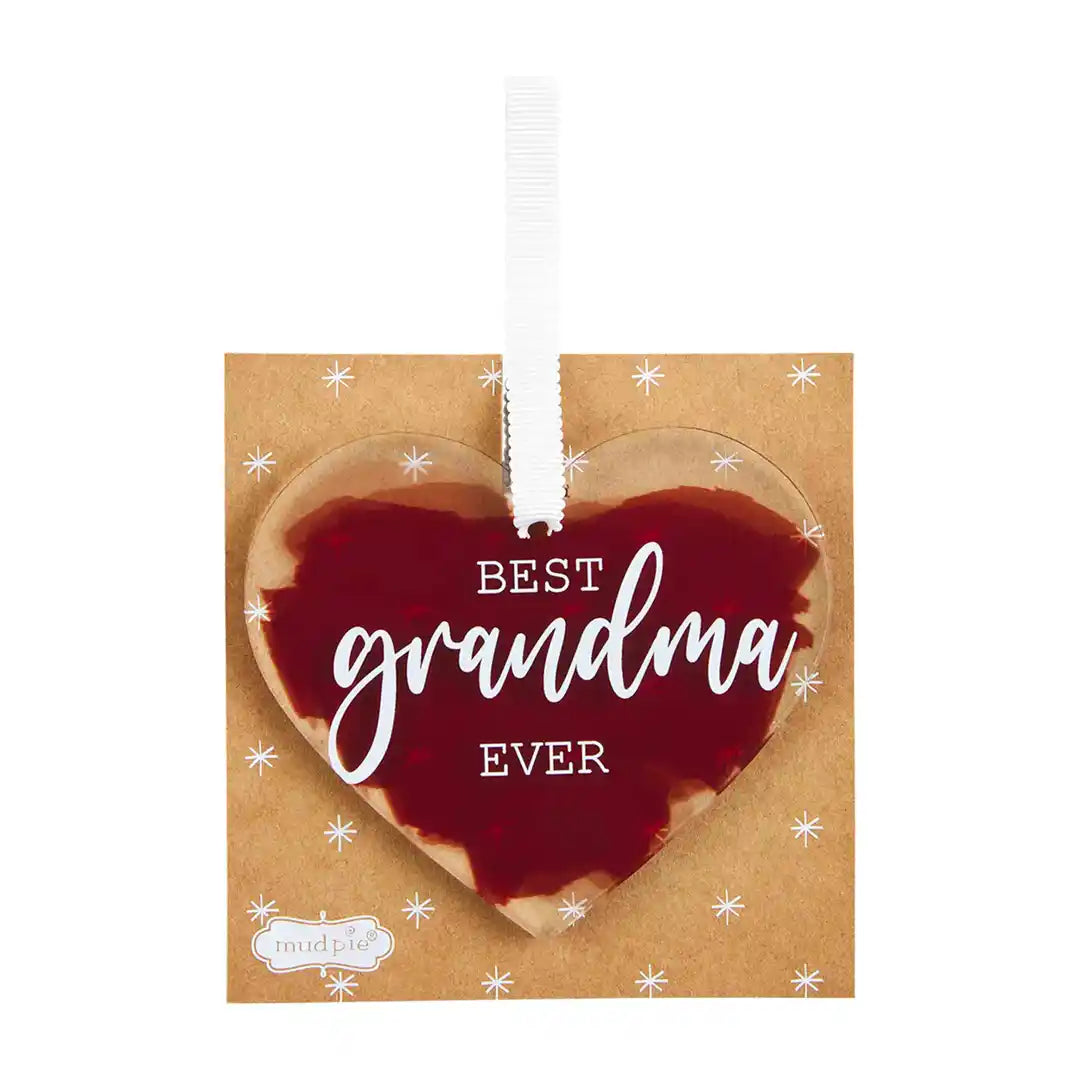 Acrylic Grandma Ornament