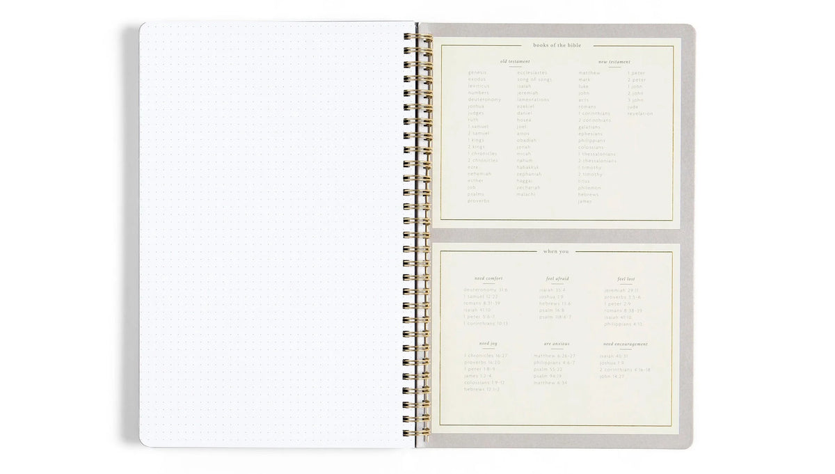Church Notes Notebook - Black