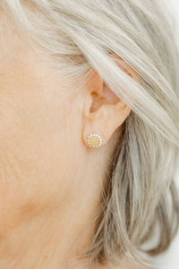 Screwback Stud Earrings - Alice Pearl