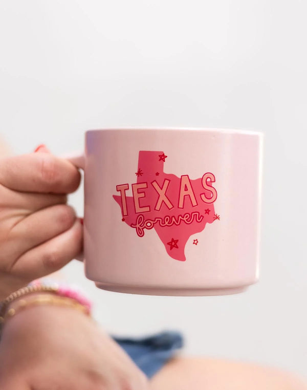 Texas Forever Large Ceramic Mug