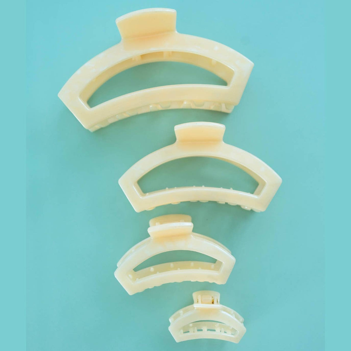 TELETIES - Open Hair Clip | Tiny | Soft Surf