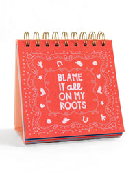 52 Weeks Of Southern Sayings - Desk Flip Calendar