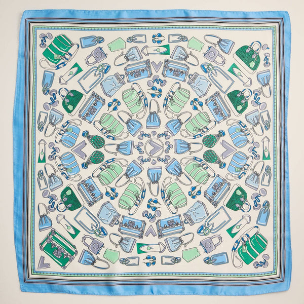 Square Silk Texture Scarf