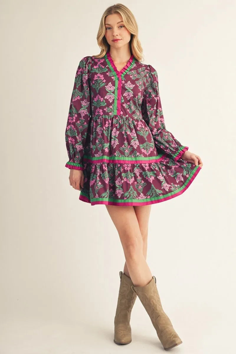 The Aubergine Dress