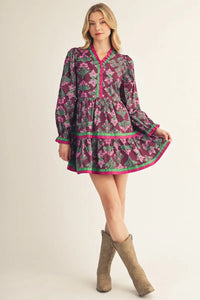 The Aubergine Dress