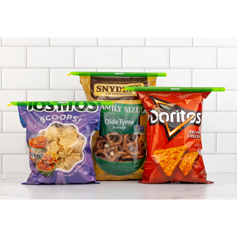 GRIPSTIC Bag Sealer 12 - Pack Large Set - Thumbnail 2