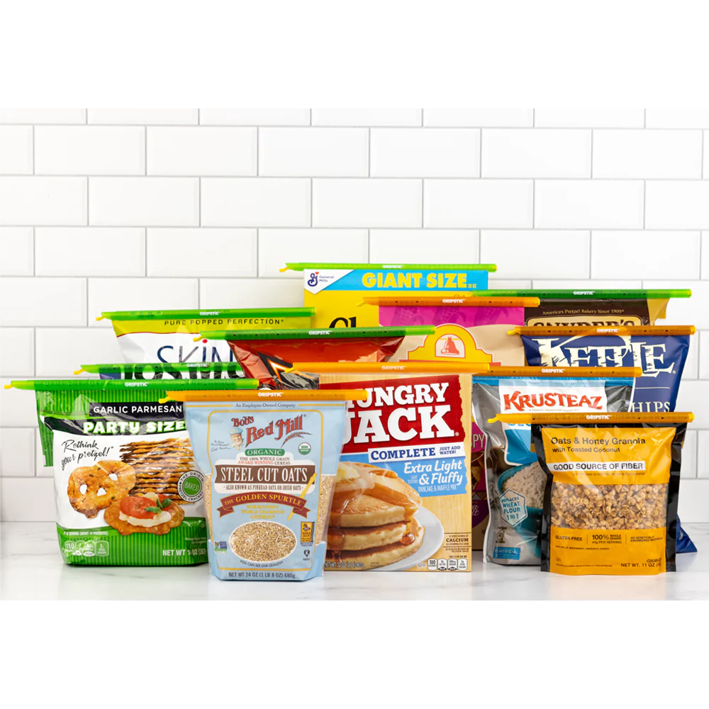 GRIPSTIC Bag Sealer 12 - Pack Large Set - Thumbnail 3