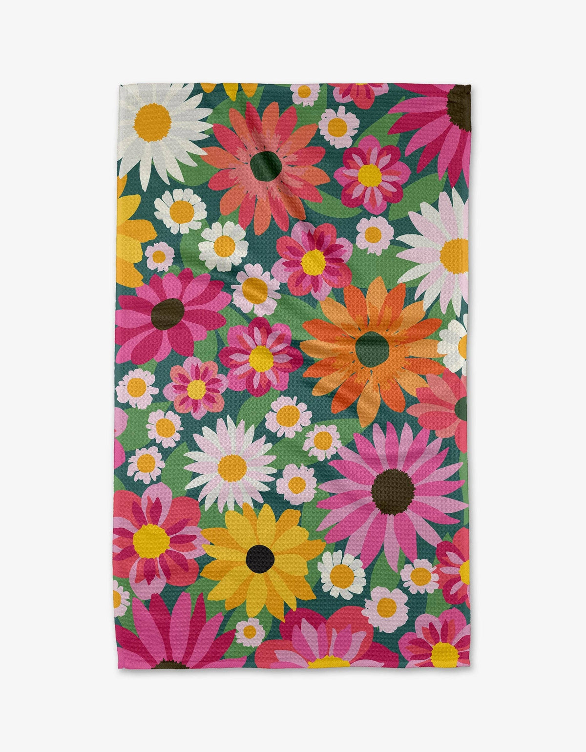 Geometry - Wild Blooms Tea Towel