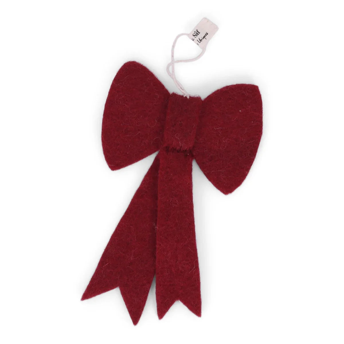 Mini Red Felt Bow