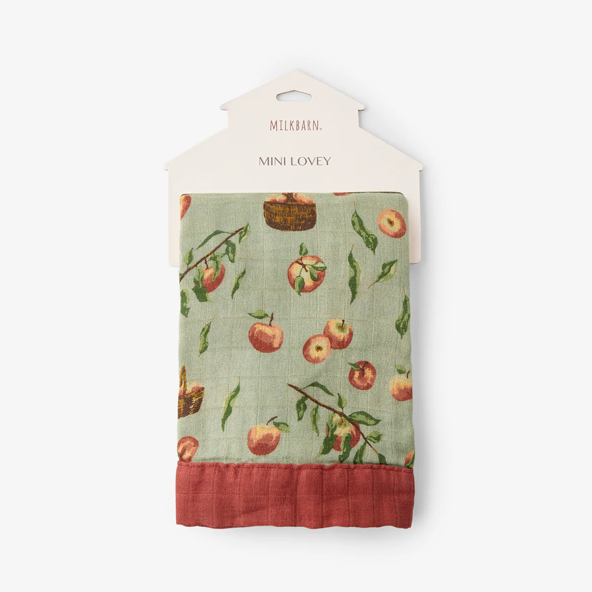 Bamboo Mini Lovey - Apple Orchard