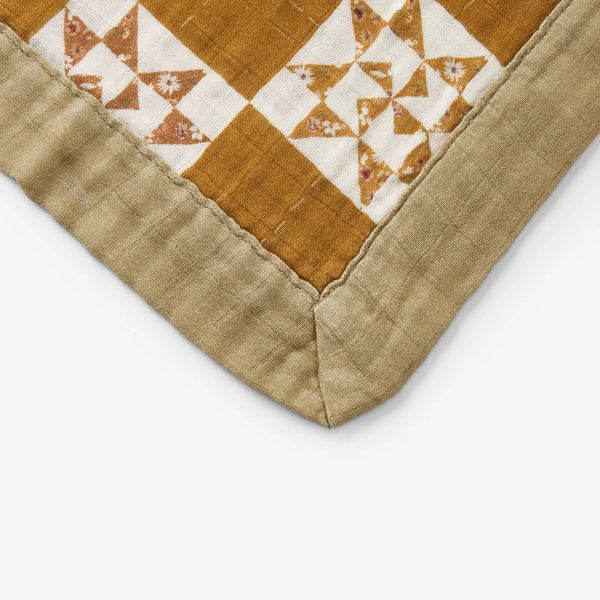 Bamboo Mini Lovey - Quilt