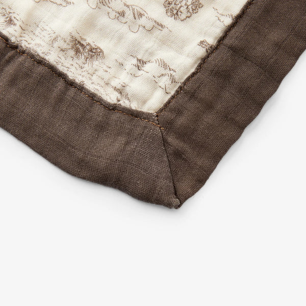 Bamboo Mini Lovey - Country Toile