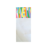 Mary Square Initial Magnetic Notepad