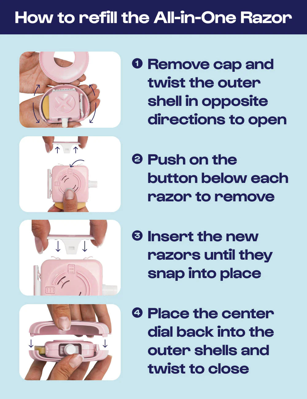 Stay Sharp: Razor Refill
