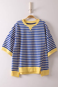 Stripe Casual Knit Top