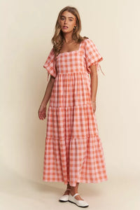 The Lyndon Dress - Peach