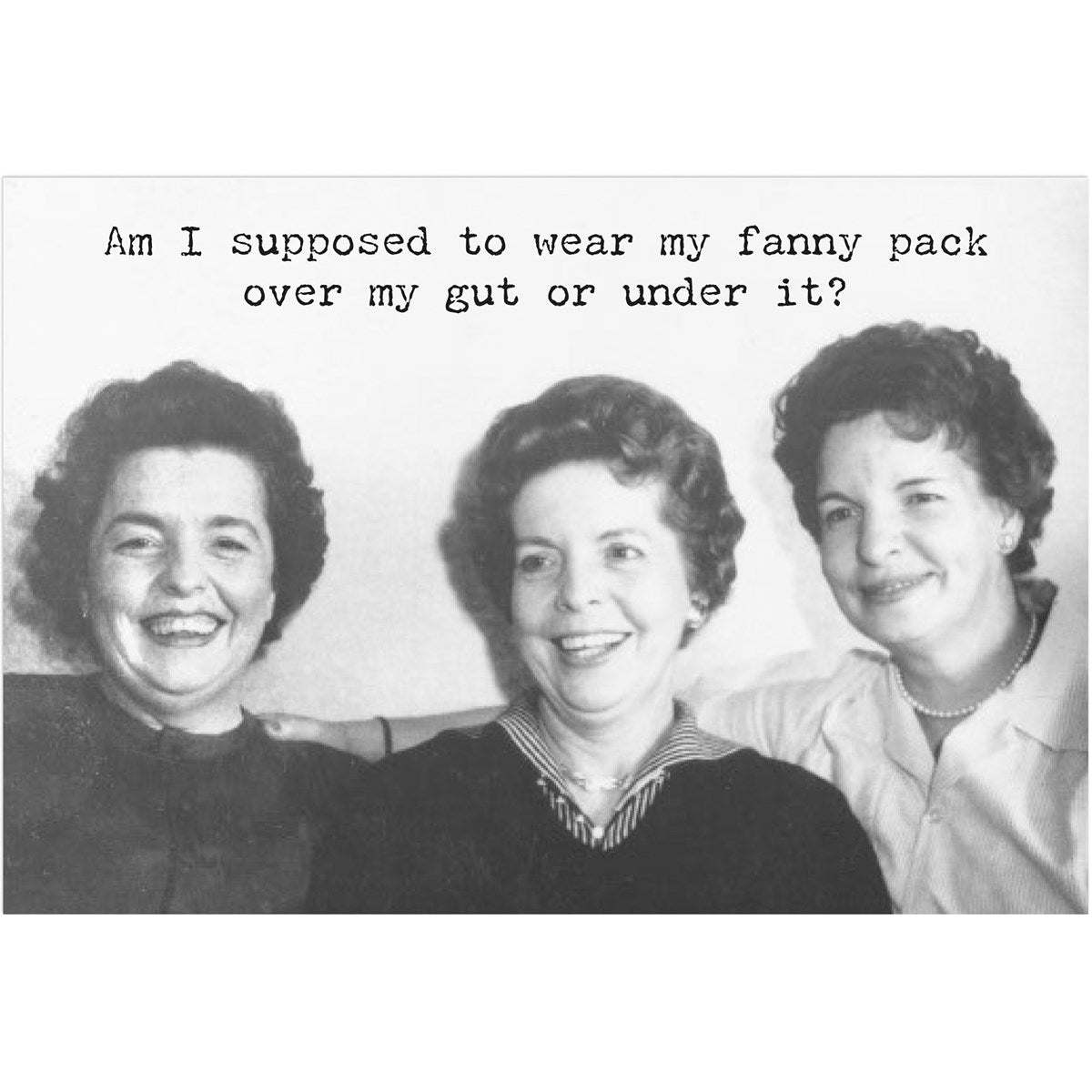 Fanny Pack Greeting Card