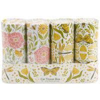 Dragonfly Folk Art Tissue Box