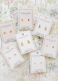 Screwback Stud Earrings - Tulip Cowgirl Boot