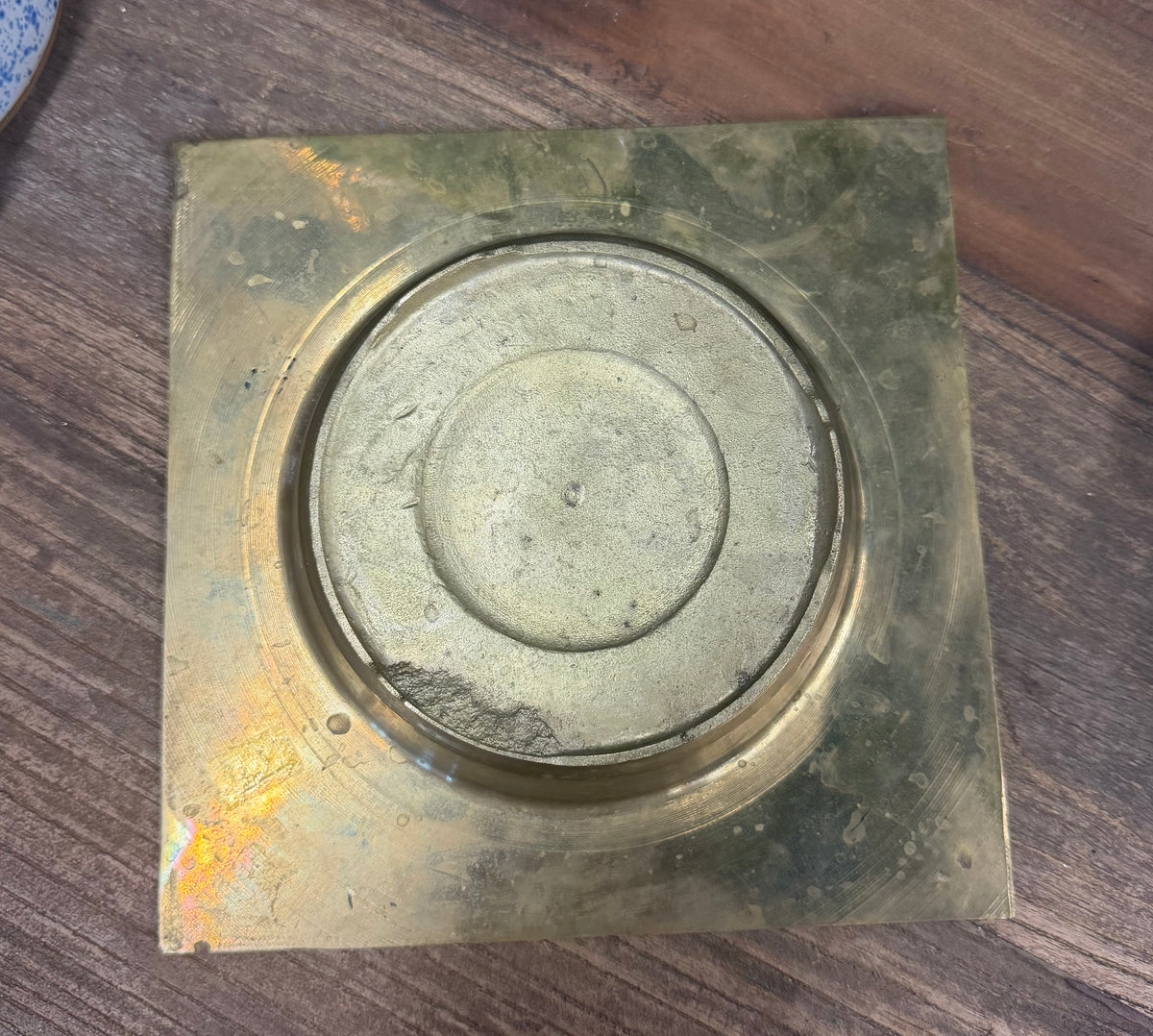 Large Brass Ashtray