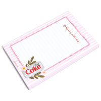 Fueled By Diet Coke 4x6 Notepad