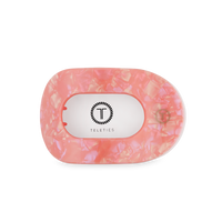 TELETIES - Flat Round Hair Clip | Medium | Dreamsicle