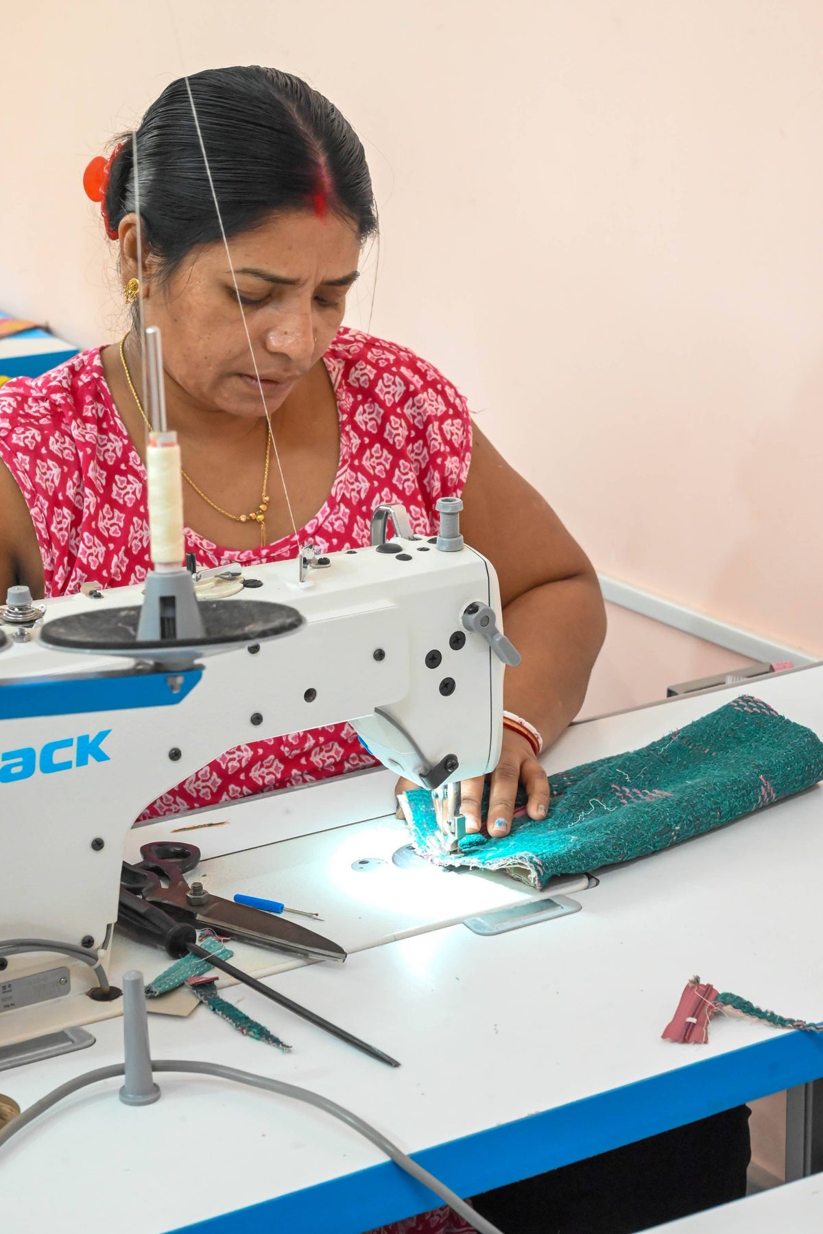 Asha Project - Vintage Kantha Zipper Box Pouch