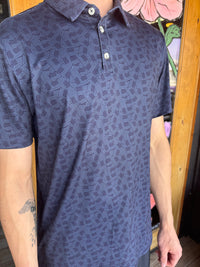 Performance Polo - Stars and Stripes - Navy