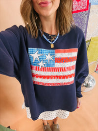 Girly Flag Sweatshirt