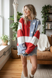 The Americana Flag Sweatshirt