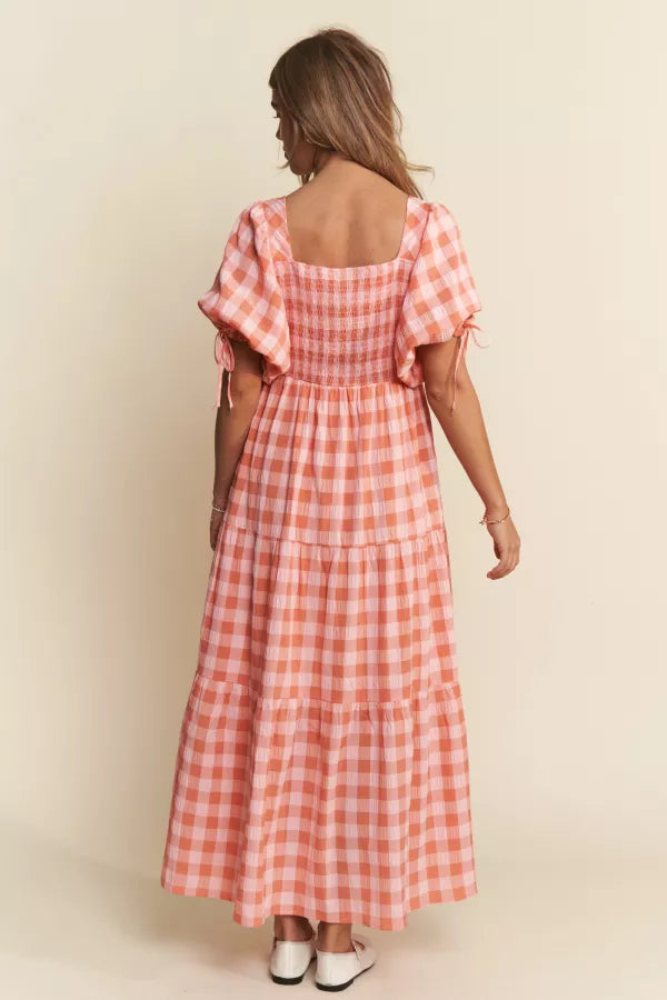 The Lyndon Dress - Peach