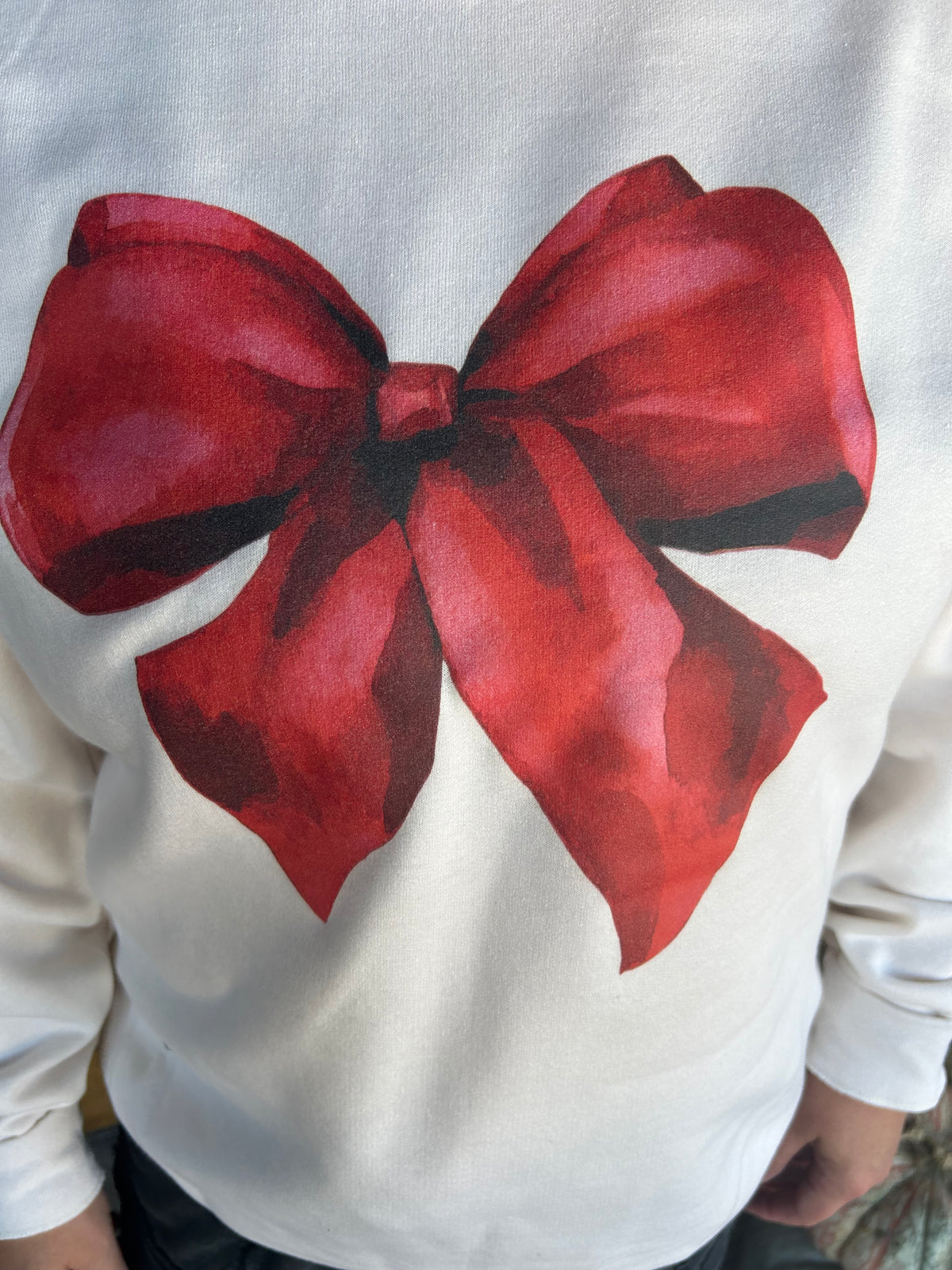 Ho-Ho-Bow Sweatshirt