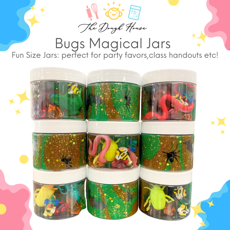 The Dough House - Fun Size Bugs Magical Jars