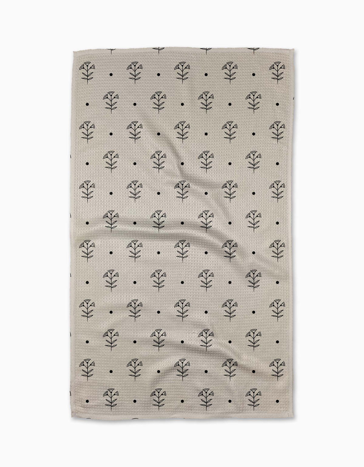 Geometry - Inked Bloom Tea Towel
