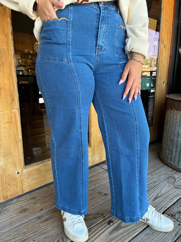The Trinity Jean - Denim