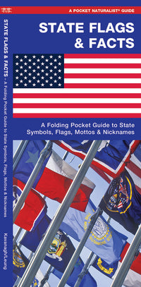 State Flags & Facts - A Folding Pocket Guide to State Flags, Symbols, Mottos & Nicknames