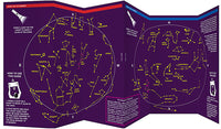 Night Sky, 2nd Ed - A Folding Pocket Guide to the Moon, Stars, Planets and Celestial Events