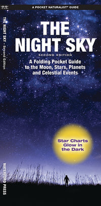 Night Sky, 2nd Ed - A Folding Pocket Guide to the Moon, Stars, Planets and Celestial Events