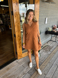 The Margo Dress - Camel