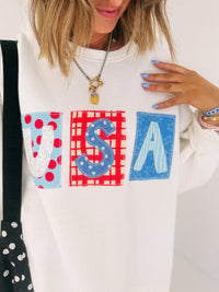 USA Patch Sweatshirt