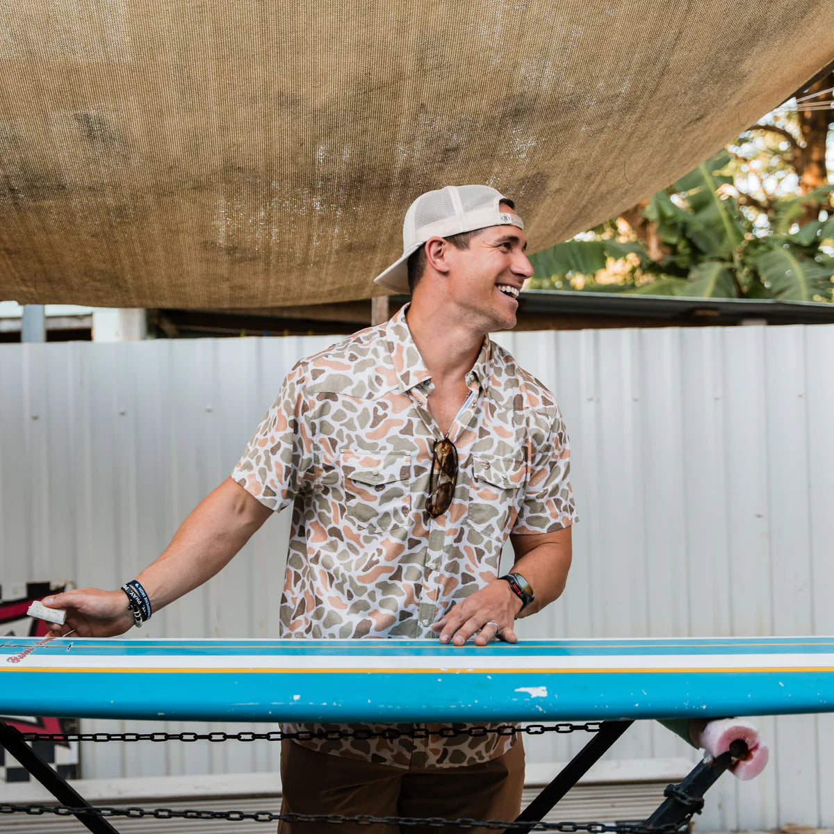 Performance Western Shirt - Venado Camo
