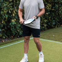 Athletic Shorts - Heather Black - Retro Duck Camo Liner