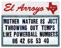 El Arroyo 2024 Calendar of Signs