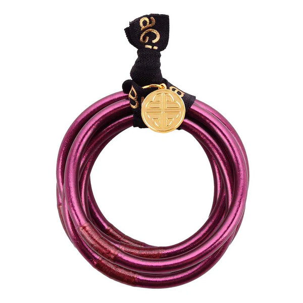 Amethyst All Weather Bangles® (AWB®) - Serenity Prayer