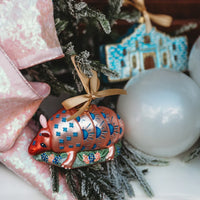 Armadillo 2025 Christmas Ornament