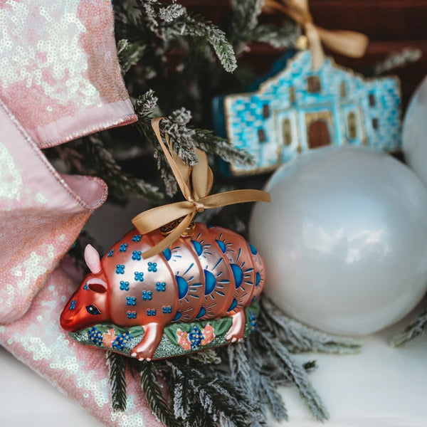 Armadillo 2025 Christmas Ornament