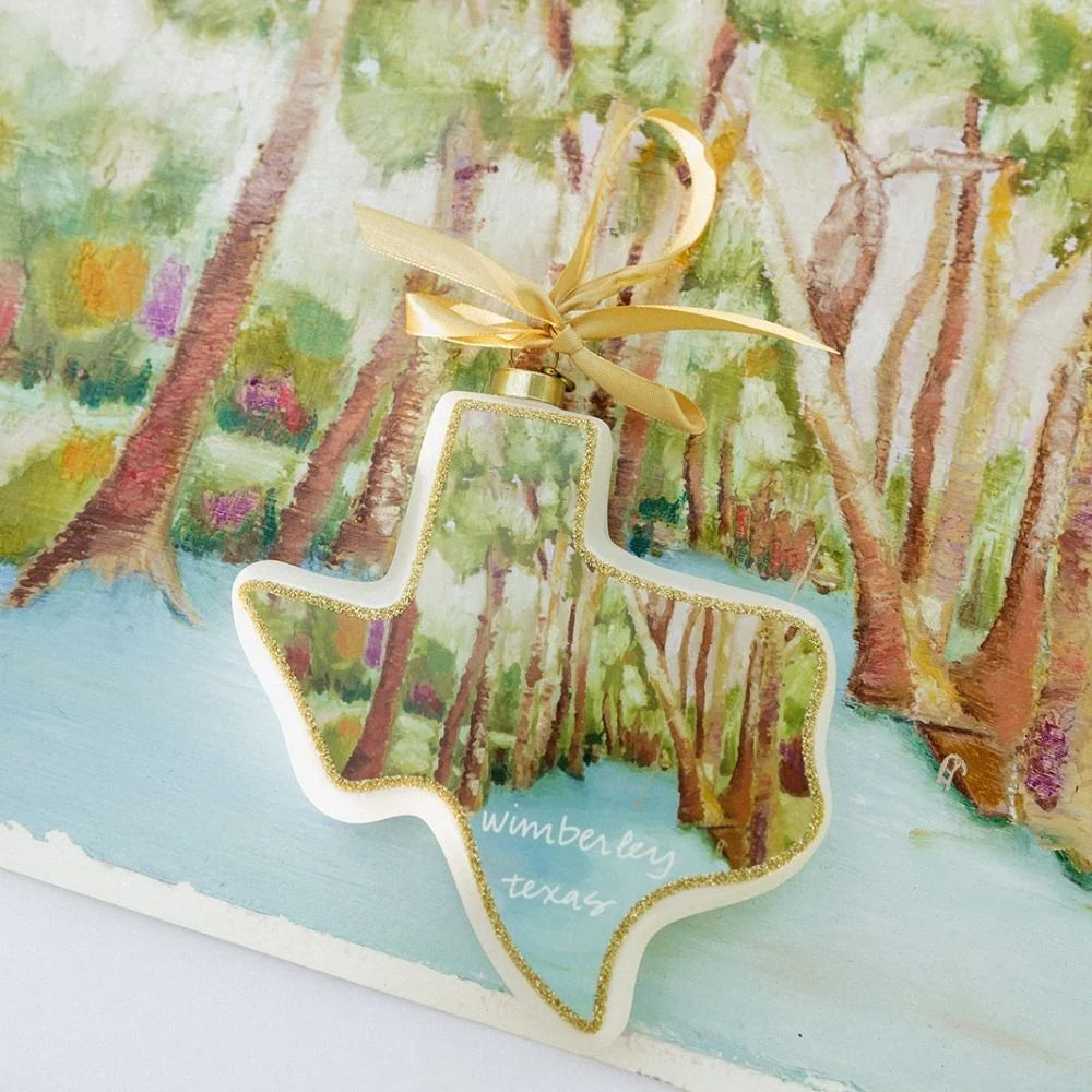 Wimberley Christmas Ornament Special Edition by Ashley Dalton 2025 Texan