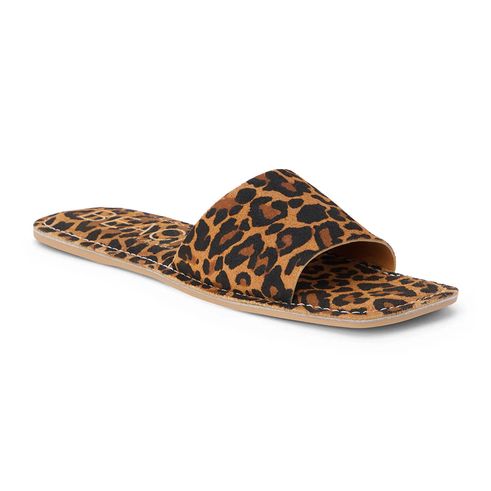 The Bali Slide Sandal - Leopard