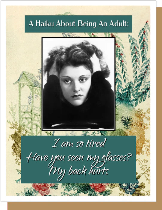 Haiku Birthday Card